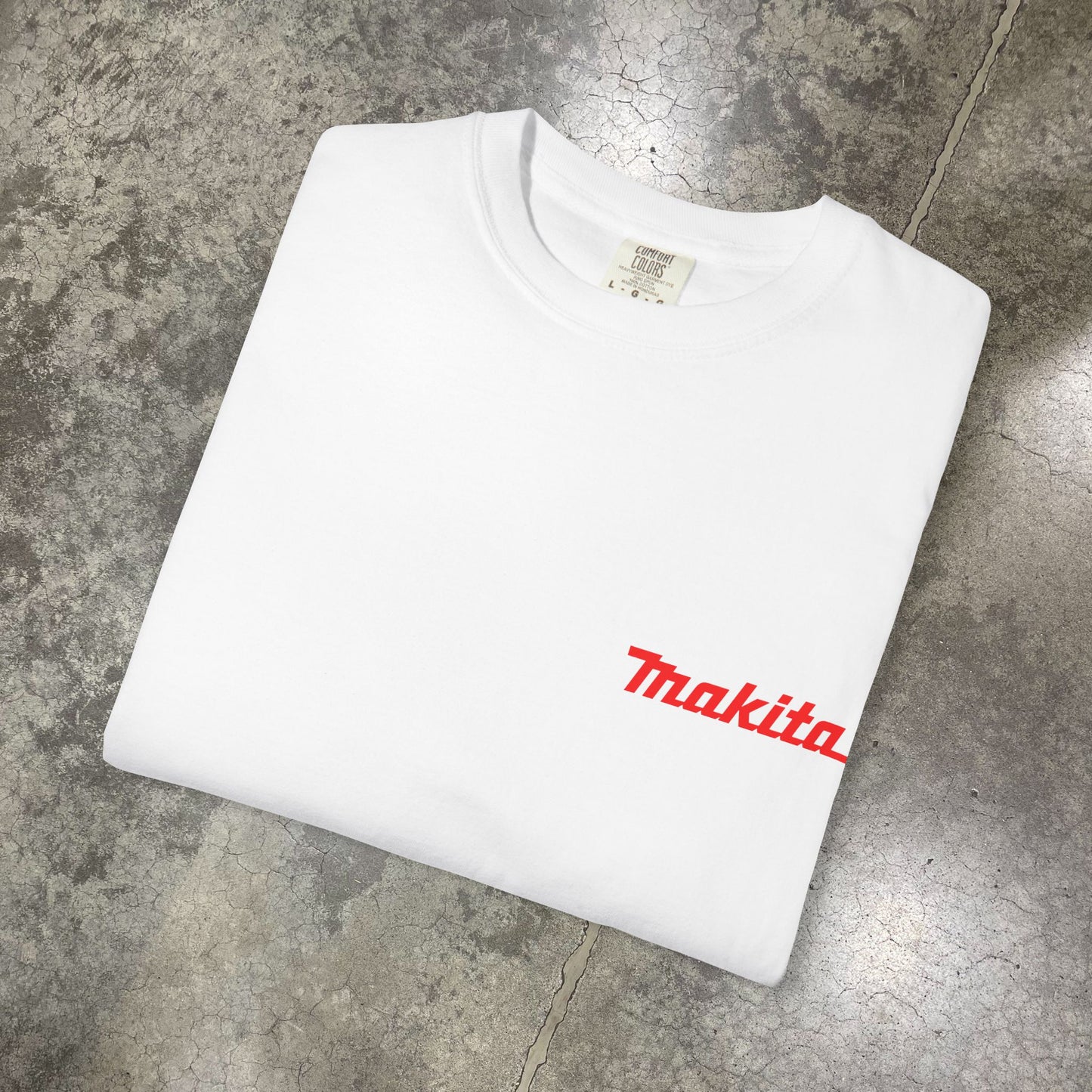 "Teal Tool Brand" on White