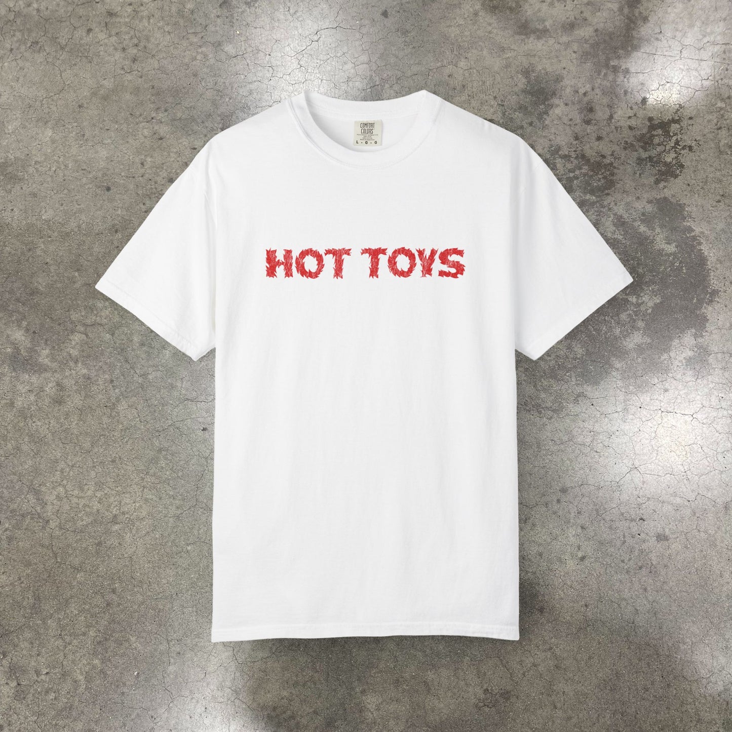 "Hot Toys" on White