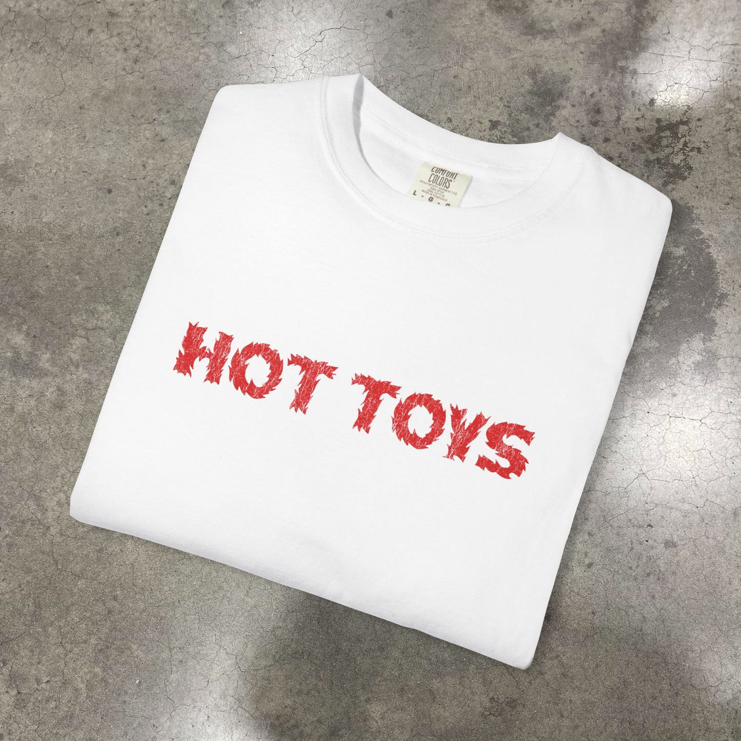 "Hot Toys" on White
