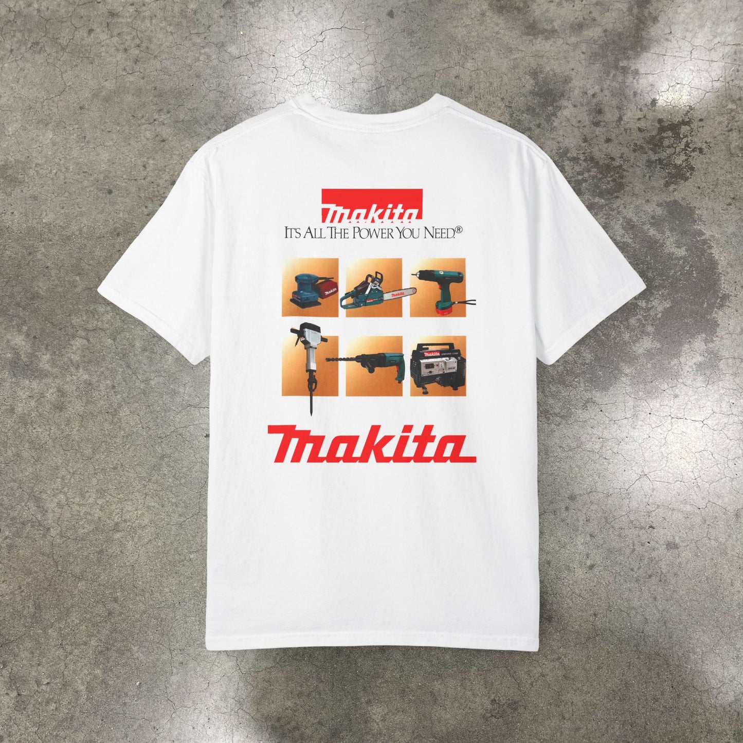 "Teal Tool Brand" on White