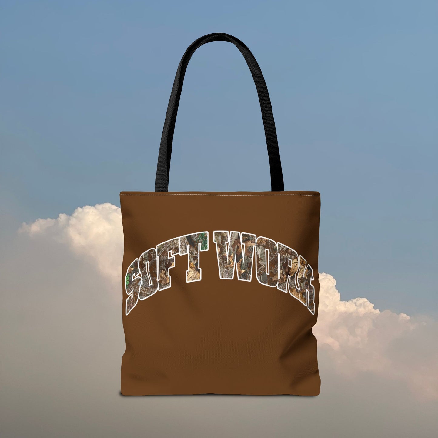 "Tote" on Brown