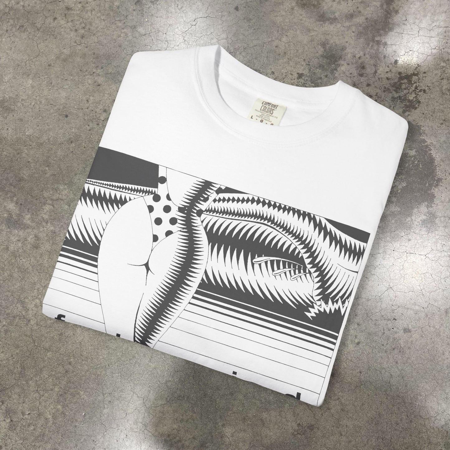 "Fluid" on White