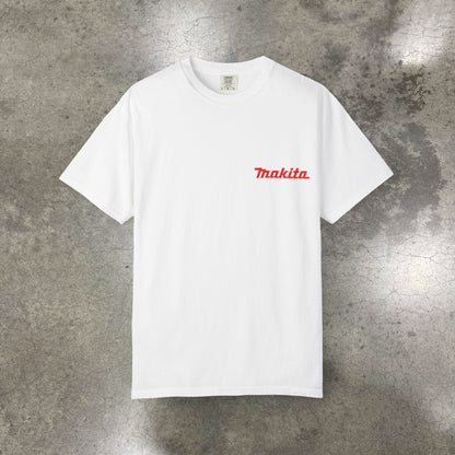 "Teal Tool Brand" on White